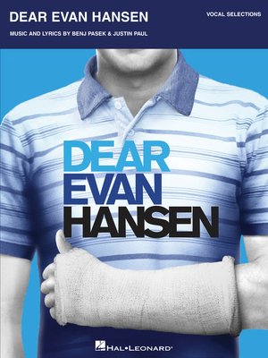 cover image of Dear Evan Hansen Songbook